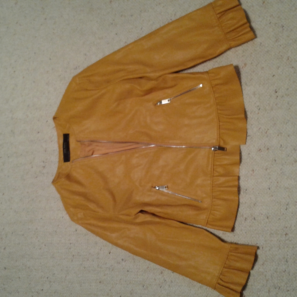 Zara faux jacket nwot